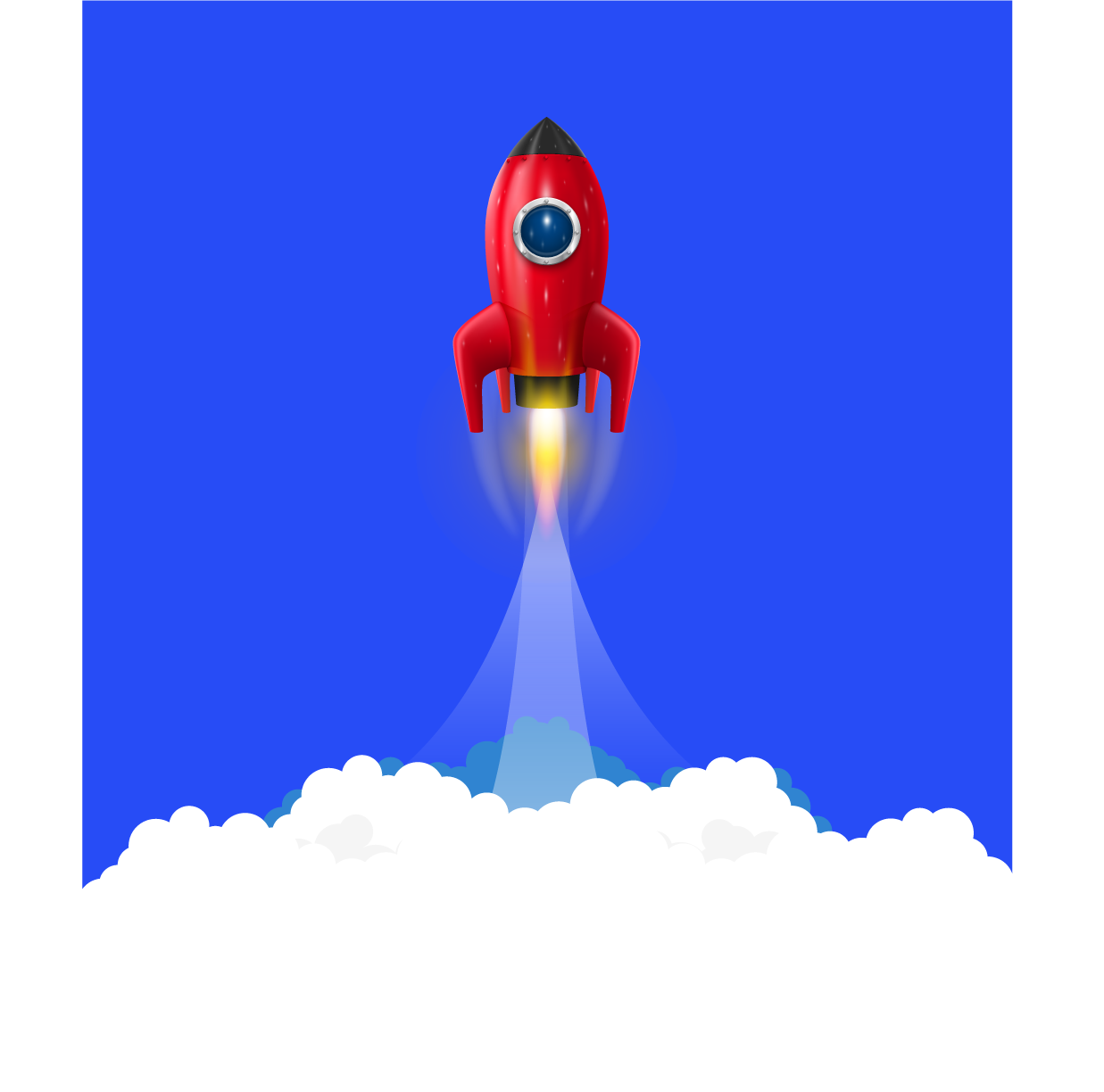 rocket image on home page